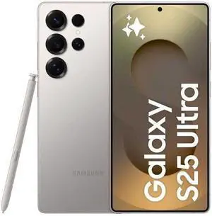 SAMSUNG Galaxy S25 Ultra SM-S938B/DS 256GB + 12GB RAM AI Smartphone, Factory GSM Unlocked, International Model - (Titanium Gray) SAMSUNG Galaxy S25 Ultra SM-S938B/DS 256GB + 12GB RAM AI Smartphone, Factory GSM Unlocked, International Model - (Titanium Gray)