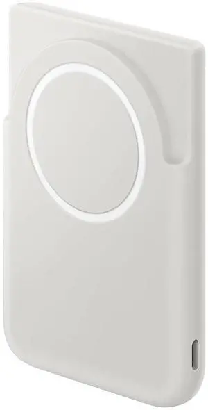 Samsung Qi2 5,000mAh Magnet Wireless Battery Pack, Grey Samsung Qi2 5,000mAh Magnet Wireless Battery Pack, Grey