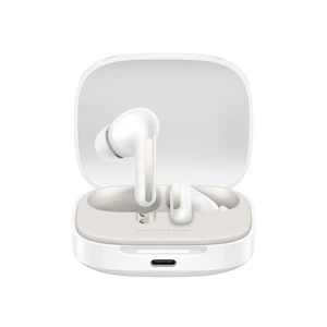 Xiaomi Redmi Buds 6 Dual Mic Fast Pair LDAC, Up to 49dB Active Noise Cancellation, Compatible with Android iPhone or Any Bluetooth Device 42hrs Music (Cloud White) Xiaomi Redmi Buds 6 Dual Mic Fast Pair LDAC, Up to 49dB Active Noise Cancellation, Compatible with Android iPhone or Any Bluetooth Device 42hrs Music (Cloud White)