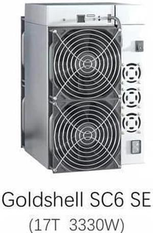 SC6 SE Miner Siacoin Miner Hashrate 17TH/S 3330W with Power Supply Included