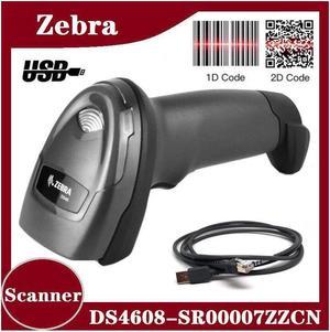 Zebra Hands Free DS4608-SR 2D Imager USB Kit Barcode Scanner DS4608-SR00007ZZCN