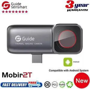 Guide Mobir 2T Thermal Imaging Camera 100M Night Vision IR 256x192 Pixels