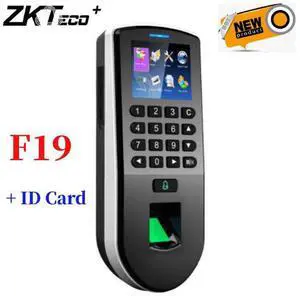 ZK F19 Linux System TCP/IP Fingerprint Time Attendance System + IC / With ID Card