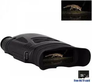 NV200C Optical IR Night Vision Binoculars Telescope 7X21 Zoom Digital IR Hunting Night Vision Goggles