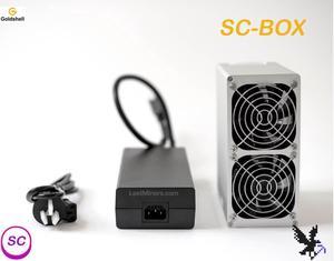 Goldshell SC BOX (With PSU) 900Gh/s Simple Mining Machine Low Noise Miner Small Home Riching