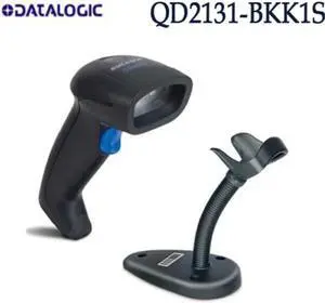 Datalogic QuickScan I QD2131 Barcode Scanner Handheld Linear Imager QD2131-BKK1S  Includes stand and USB cable