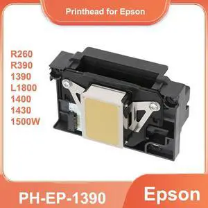 Print Head For Epson R260 R390 1390 L1800 1400 1430 1500W Printhead Replacement