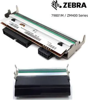 79801M AA Printhead For Compatible Zebra ZM400 Thermal Label printhead 300/305dp