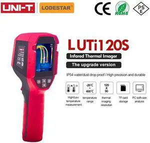 UNI-T UTi120S Infrared Thermal Imager Resolution 120 x 90 Handheld Temperature Thermal Camera PCB Circuit Industrial Testing