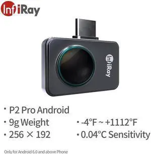 Xinfrared Infiray P2 Pro Official Night Vision Thermal Camera Imager Android  Type-C