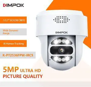 MECARE 5MP WiFi POE IP Surveillance Camera Outdoor Home Security Built-in Mic