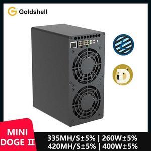 Goldshell Mini Doge II Miner Doge Coin LTC Dual Mode 420M or 335M without PSU