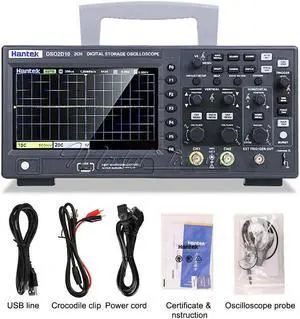 Hantek DSO2C15 Digital Storage Oscilloscope 2 Channel 150MHz 1GSa/S Without AWG