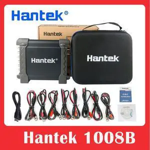 Hantek1008B 8CH PC USB Oscilloscope/DAQ/8CH Programmable Generator 2.4MSa/s