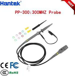 Hantek PP-300 Digital Oscilloscope Probe USB PC Diagnostic Tool 200Mhz Bandwidth High Voltage Test Pen Probe