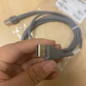 5-PCS 6FT USB Cable For Symbol LS1203 LS2208 LS4328 LS9208 Reader CBA-U01-S07ZAR