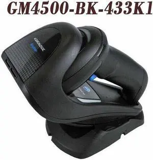 Original Datalogic GM4500 2D USB Wireless Barcode Scanner PN: GM4500-BK-433K1