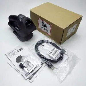 New Datalogic GM4500-BK-433K1 2D Wireless Barcode Scanner Reader With USB Cable
