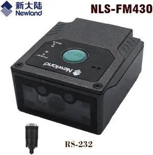 Newland FM430 Barracuda 2D  RS232 Fixed Mount Barcode Scanner Reader w/ Cable  (GFS4450-9 RS232)