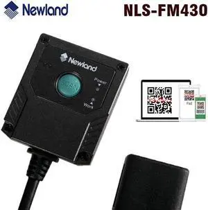 Newland NLS-FM430 1D 2D CMOS Industrial Fixed Mount 32Bit CPU Barcode Scanner  (GFS4450-9 RS232)