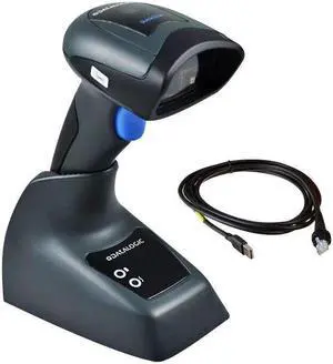 NEW Datalogic Quickscan QBT2131 Bluetooth Imager Barcode Scanner USB + Cradle