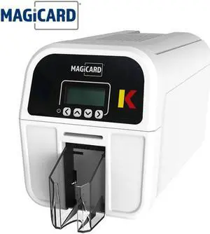 Magicard K Dual Sided ID Card Printer 600DPI USB Ethernet Port with Power Supply