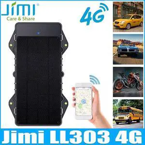 JIMI LL303 4G GPS Tracker for Tracking Assets, Equipment, and Vehicles