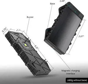 Jimi 4G Solar Powered GPS Tracker LL303 With Real-Time Tracking IP67 Waterproof