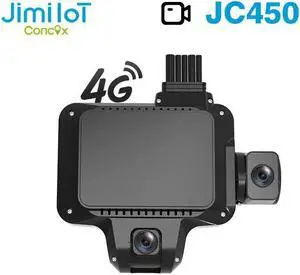 Jimi JC450 4G Car Dash Cam DVR Recorder WiFi 3 Camera Live Video GPS Tracking