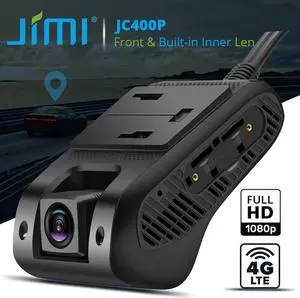 Jimi JC400P 4G Wifi Dash Camera With Dual Cameras Live Video GPS DVR Recorder