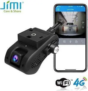 Jimi JC400P 4G Car Camera With Live Stream 1080P Dual Cameras GPS Tracking WIFI