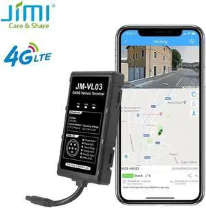 JIMI VL03 4G GPS Tracker Real-time Tracking in Battery Waterproof TracksolidPro