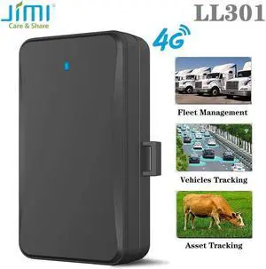 Jimi LL301 4G GPS Tracker Temperature Sensor 10000mAh Battery Real-Time Tracking