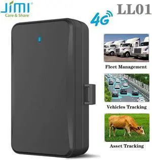 Jimi LL01 4G LTE Magnetic GPS Tracker In Battery Tracking Map Locator For Car