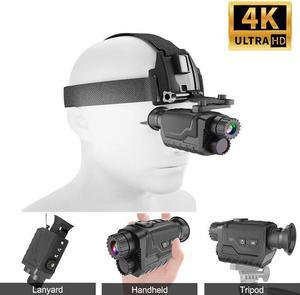 NV8260 Head-mounted Night Vision Device Built-in Battery 36MP Photo 4K Video