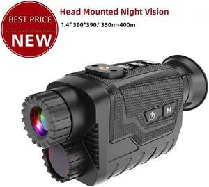 NV8260 Night Vision Head-mounted Monocular 400M 4K 1080P FHD 8X Digital Zoom