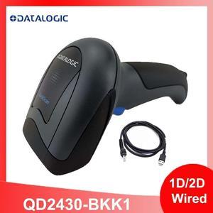Datalogic QuickScan QD2430-BK Wired 2D Handheld Barcode Scanner with USB Cable