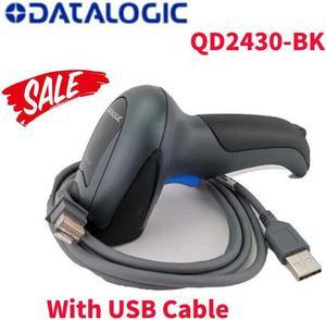 Datalogic QuickScan QD2430-BK 2D Corded Handheld Barcode Scanner with USB Cable
