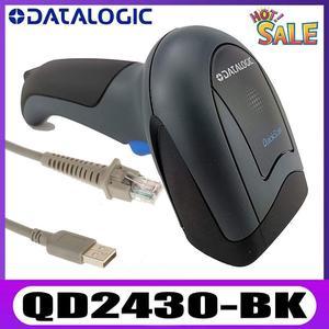 Datalogic QuickScan QD2430-BK 1/2D Handheld Barcode Scanner With USB Cable