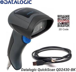 Datalogic QuickScan QD2430-BK 2D Handheld Barcode Scanner Reader With USB Cable