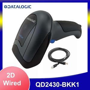 Datalogic QuickScan QD2430-BK 2D Handheld Barcode Scanner with USB Cable