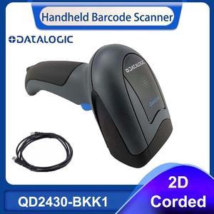 Datalogic QuickScan QD2430-BK 2D USB Handheld Barcode Scanner Reader with Cable