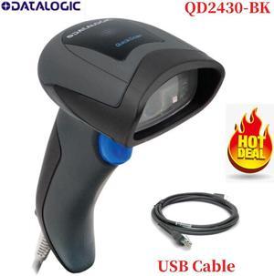 Datalogic QuickScan QD2430-BK Handheld 1D 2D Area Imager/Barcode Scanner USB Kit