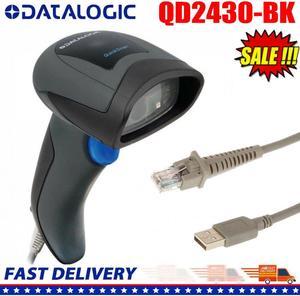 Datalogic QuickScan QD2430-BK 1D/2D Area Imager Barcode Scanner with USB Cable