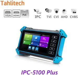 5.4" IPC-5100 Plus  CCTV Tester IP Tester 4K Monitor Testers HDMI VGA CCTV for IPC POE AHD CVI TVI SDI Cable Testing