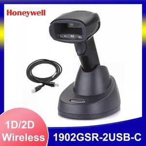 Honeywell 1902GSR-2USB-C Handheld 2D Wireless Bluetooth Barcode Scanner w/ Base
