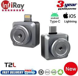 InfiRay T2L Thermal Imager PCB Circuit Fault Testing 256×192 Thermometer Camera for iPhone iOS