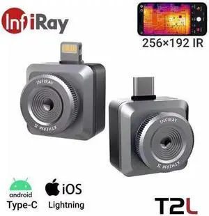 InfiRay T2L Thermal Imager Night Vision Monocular for iPhone & Android Type C for iPhone iOS