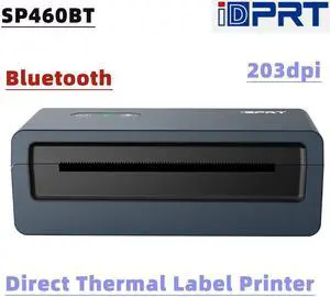iDPRT Shipping Label Printer Bluetooth Thermal Label Printer for Small Business for Small Business SP460BT 4x6 Shipping Label Printer