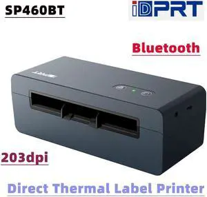 iDPRT Bluetooth Thermal Shipping Label Printer Wireless for for Small Business SP460BT 4x6 Shipping Label Printer